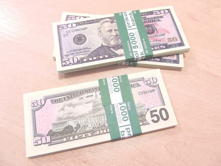 Гроші сувенірні жартівливі "50 доларів", 80 шт/уп, Україна – фото ...