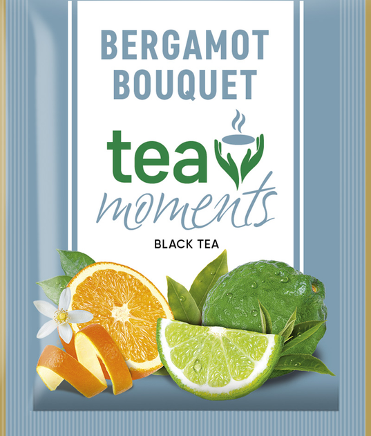 Набор черного чая со вкусом бергамота Tea Moments Bergamot Bouquet 25 ...
