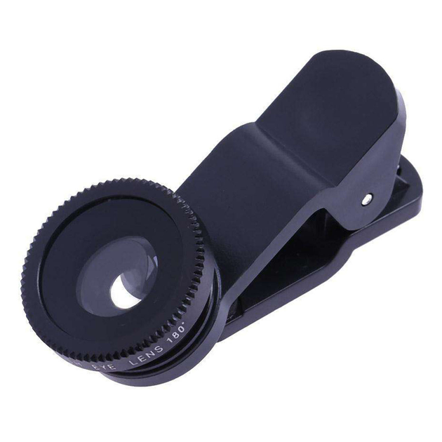 Объектив на камеру набор 3 в 1 Primo Lens Black для смартфона камера ...