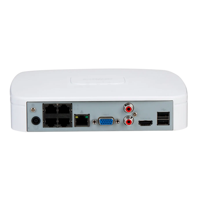 4-канальный IP PoE видеорегистратор Dahua NVR2104-P-I2, 12Мп - Фото 3 4-канальный IP PoE видеорегистратор Dahua NVR2104-P-I2, 12Мп - изображение 3