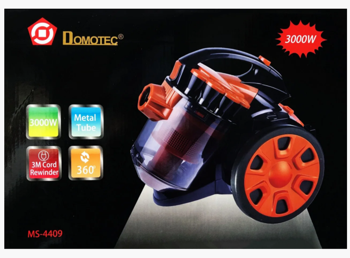 ПЫЛЕСОС для сухой уборки Domotec MS 4409, 3000 Вт - изображение 3