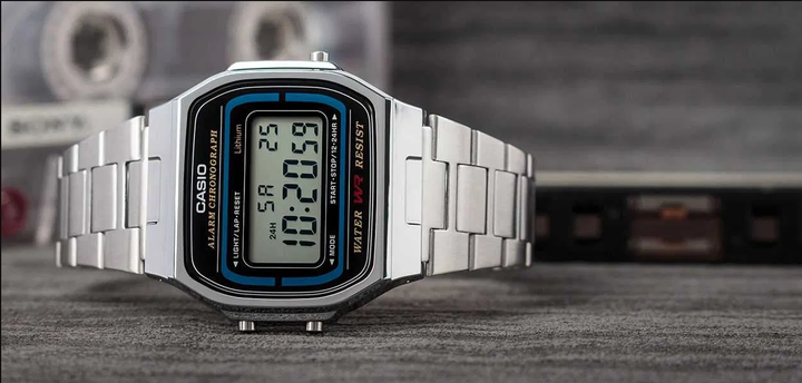 Мужские часы с электронным дисплеем CASIO A164WA-1VES - изображение 3
