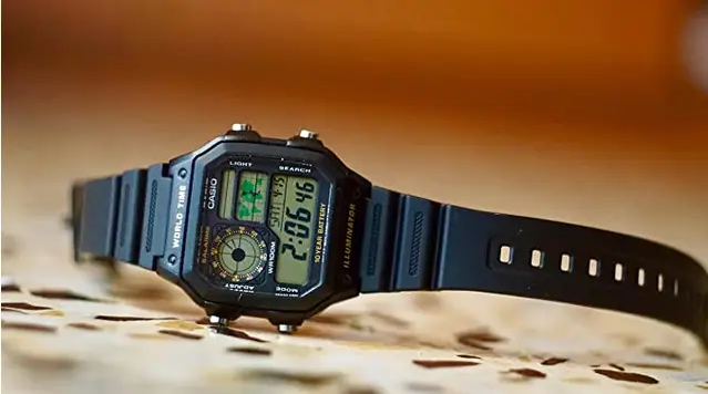 Мужские часы CASIO AE-1200WH-1AVEF - Фото 5 Мужские часы CASIO AE-1200WH-1AVEF - изображение 5