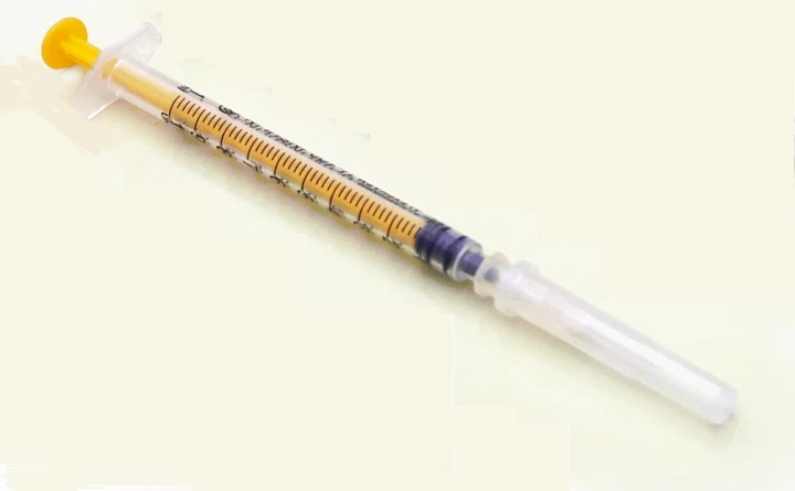 Шприц инсулиновый 1 мл U-100 со съемной иглой 27G (0.4*13 мм) Alexpharm, 200 шт - изображение 1