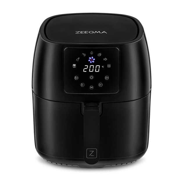 Аерогриль Аерофрітюрниця Zeegma Knapper PRO Black - зображення 1