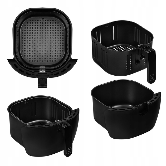 Аэрогриль Аэрофритюрница Zeegma Knapper GRAND Black - зображення 6