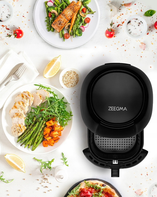 Аэрогриль Аэрофритюрница Zeegma Knapper GRAND Black - зображення 16