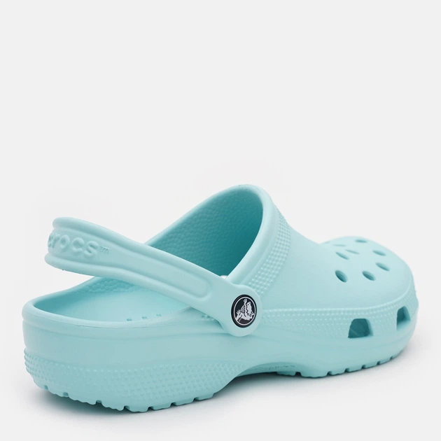 Chodaki damskie Crocs Classic CR10001-PUWA 39-40 (M7/W9) 25 cm Błękitne (191448903029) - obraz 4