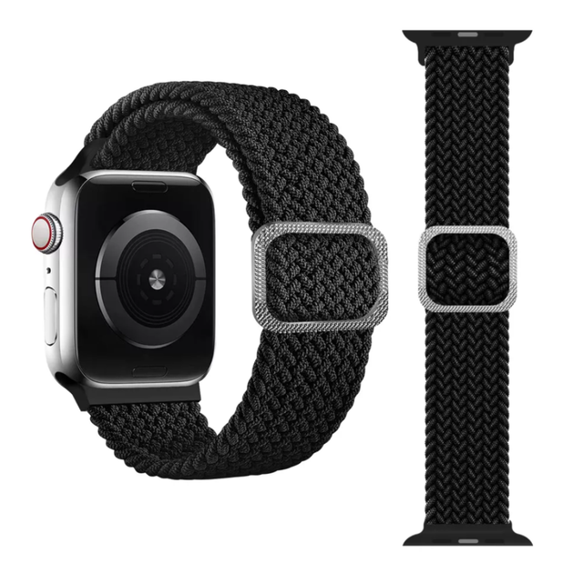 Нейлоновый ремешок Fruct Nylon Buckles Band для Apple Watch 38/40/41/42 mm Black - изображение 2