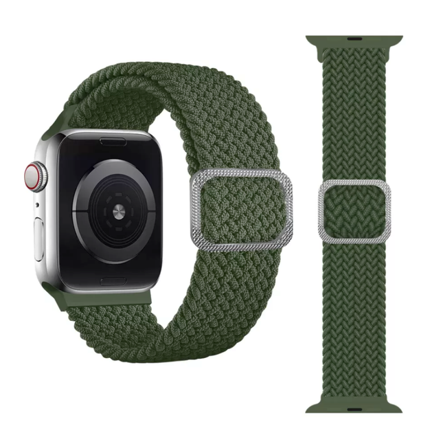 Нейлоновый ремешок Fruct Nylon Buckles Band для Apple Watch 42/44/45/46/49 mm Green - Фото 2 Нейлоновый ремешок Fruct Nylon Buckles Band для Apple Watch 42/44/45/46/49 mm Green - изображение 2