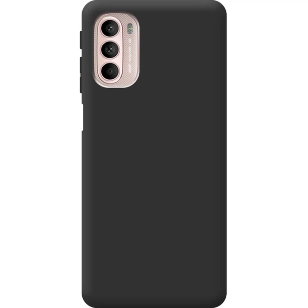 Чехол силиконовый Motorola G41 Черный (45557) - Фото 1 Чехол силиконовый Motorola G41 Черный (45557) - изображение 1