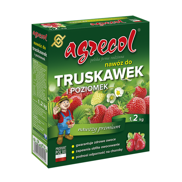 Удобрение для клубники и земляники Agrecol 1,2 кг - изображение 2