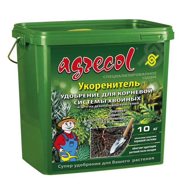 Добриво для укорінення хвої (укорінювач) Agrecol 10 кг - Фото 1 Добриво для укорінення хвої (укорінювач) Agrecol 10 кг - зображення 1