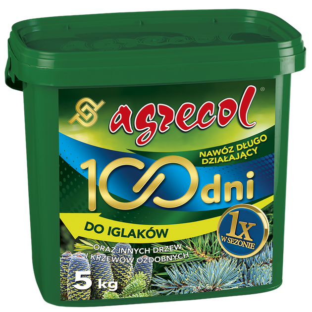 Удобрение для хвои 100 дней Agrecol 5 кг - изображение 2