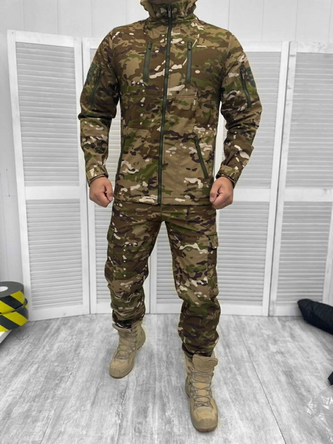 Костюм Multicam (зима) Soft Shell тактический S - изображение 1