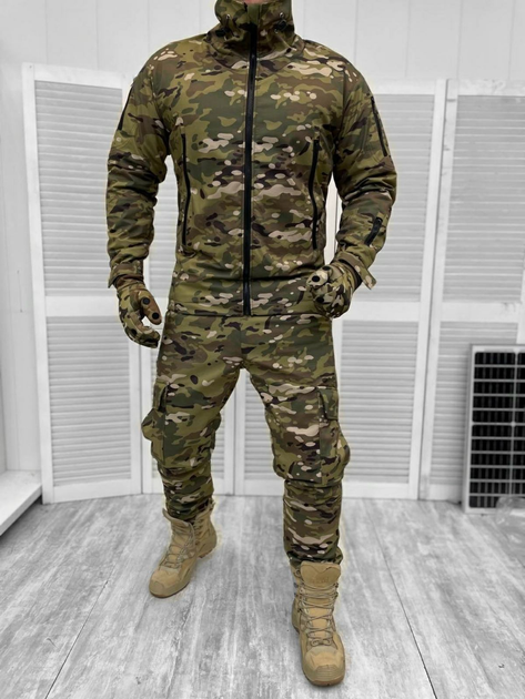 Тактичний Soft Shell костюм (зима) Multicam Elite S - зображення 1