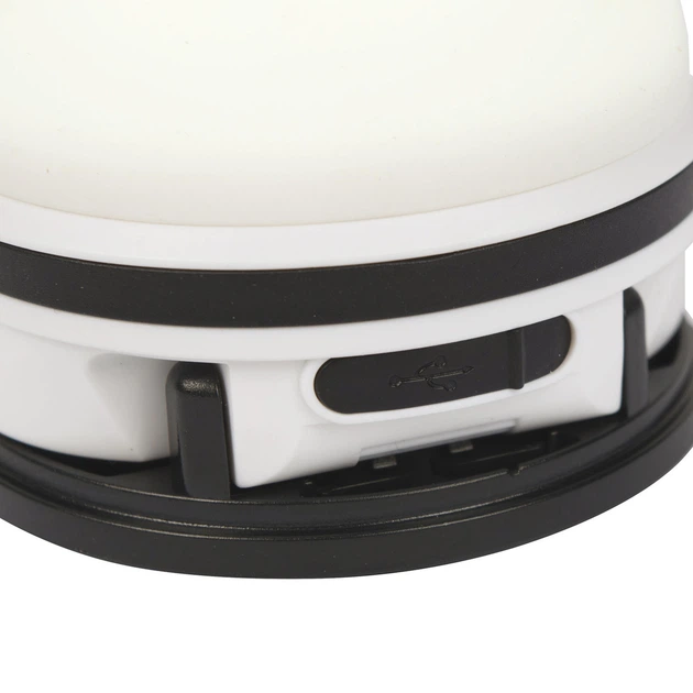 Ліхтар для кемпінгу Bo-Camp Kuma Silicone Rechargeable 200 Lumen White/Black (5818808) (DAS301708) - зображення 3