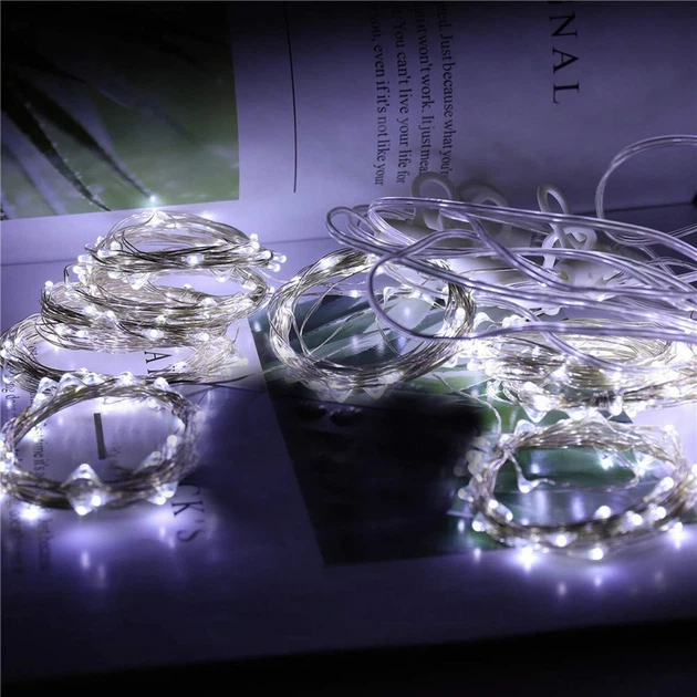 Гирлянда водопад (штора) Springos 3 x 3 м 300 LED Pilot USB CL4023 Cold White - изображение 9