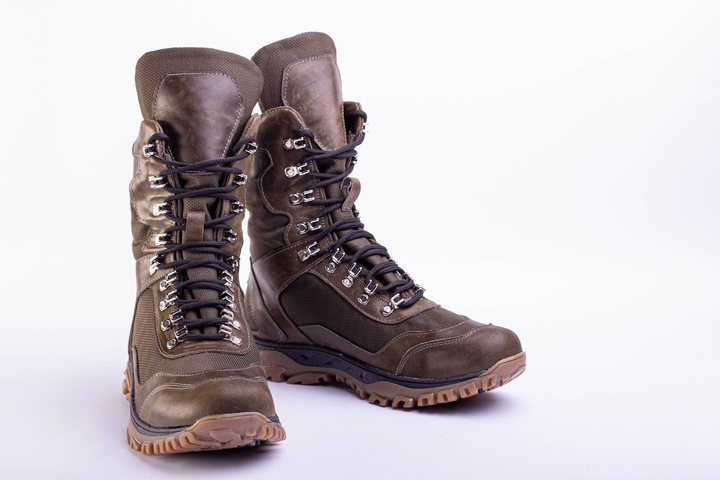 Берці зимові ТМ GERC | Тактичні зимові черевики Хаккі Розмір 41 kit0103/41 - зображення 1