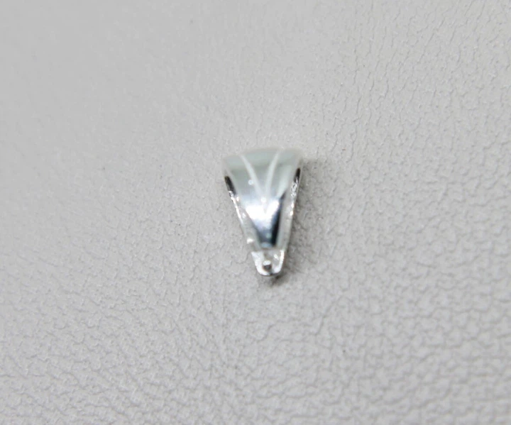Ушко для кулона серебряное 7,3х5,1 mm 0,5 г - изображение 2