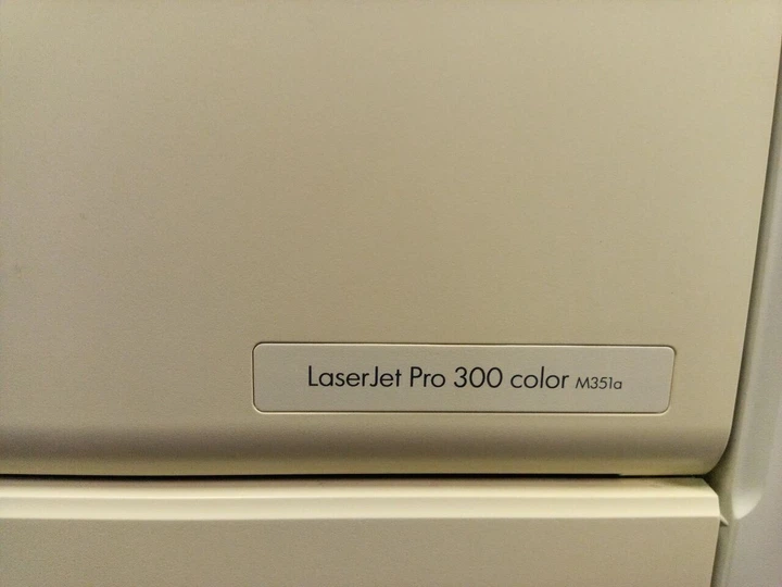 Принтер HP Color LaserJet Pro 300 M351a / Лазерная цветная печать / 600x600 dpi / A4 / 18 стр./мин / USB 2.0 б/у - изображение 3
