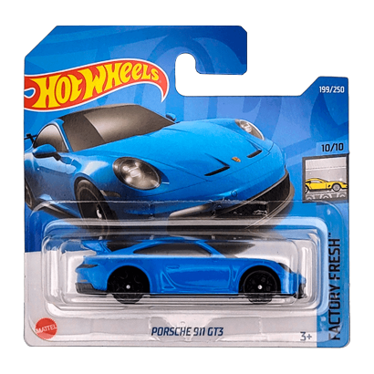 Машинка Хот Вилс 1:64 Porsche 911 GT3 коллекция Factory Fresh Hot