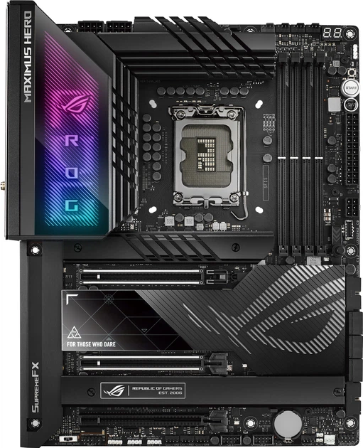Płyta główna Asus ROG Maximus Z790 Hero (s1700, Intel Z790, PCI-Ex16) - Zdjęcie 1 Płyta główna Asus ROG Maximus Z790 Hero (s1700, Intel Z790, PCI-Ex16) - obraz 1