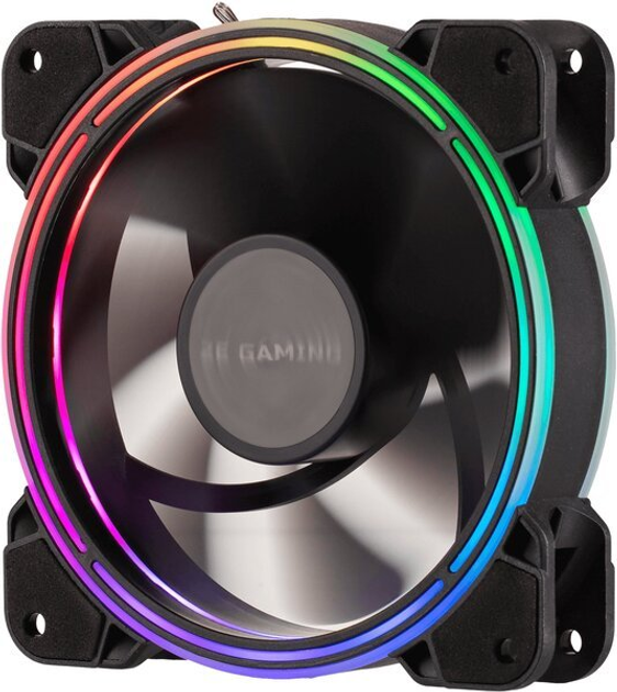 Система охолодження 2E Gaming Air Cool ACF120B-RGB, Black (2E-ACF120B-RGB) - изображение 1