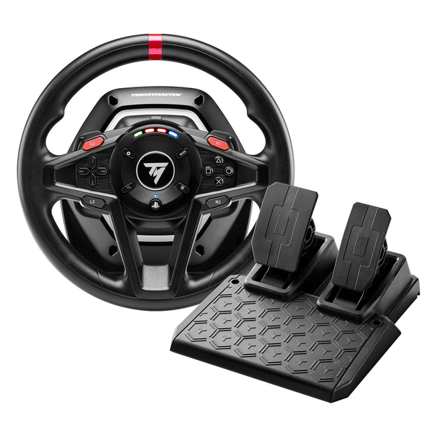 Проводной руль Thrustmaster T128 Черный PS4/PS5/PC + педали T2PM и 13 ...