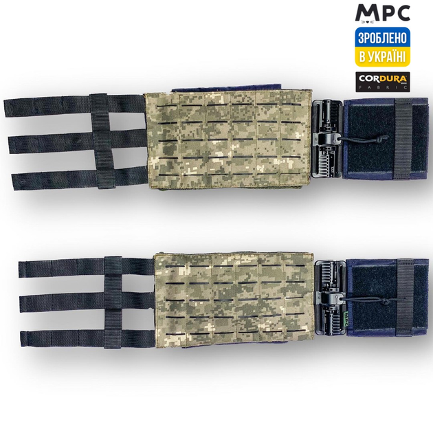Камербанд тактический под баллистические пластины с пряжкой быстрого сброса и системой Молли MPC Модель 5 Пиксель - изображение 2