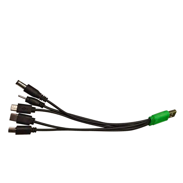 Сонячна панель для заряджання телефону CcLamps 3Вт із USB кабелем на 5 різних входів - Фото 2 Сонячна панель для заряджання телефону CcLamps 3Вт із USB кабелем на 5 різних входів - зображення 2