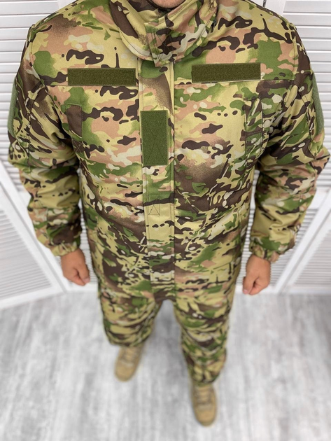 Тактична тепла зимова військова форма комплект Explorer ( Куртка + Штани ), Камуфляж: Мультикам, Розмір: S - зображення 2