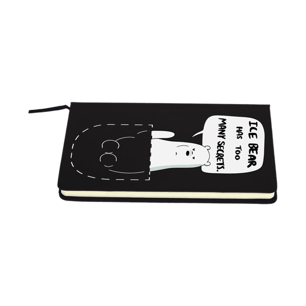 Блокнот А5 Вся правда о медведях (We Bare Bears) Черный (92288-2904-BK) - Фото 4 Блокнот А5 Вся правда о медведях (We Bare Bears) Черный (92288-2904-BK) - изображение 4