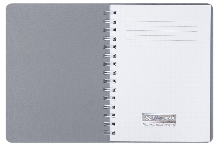 Книжка записная на пружине Buromax Bark А6 60л кл пластик обл малиновый (BM.24654154-29) - Фото 1 Книжка записная на пружине Buromax Bark А6 60л кл пластик обл малиновый (BM.24654154-29) - изображение 1
