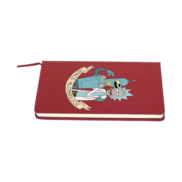 Блокнот А5 Рік Санчез Рік та Морти (Rick Sanchez Rick and Morty) Червоний (92288-2943-RD) - Фото 4 Блокнот А5 Рік Санчез Рік та Морти (Rick Sanchez Rick and Morty) Червоний (92288-2943-RD) - зображення 4