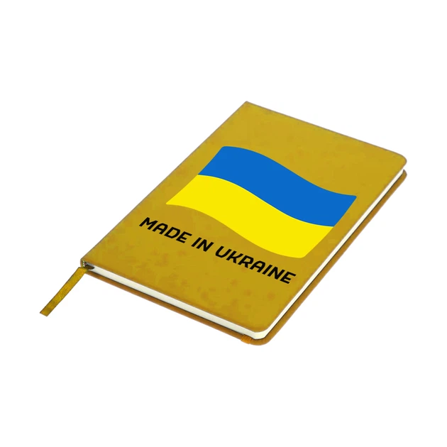 Блокнот А5 Сделано в Украине Желтый (92288-3726-SY) - изображение 5