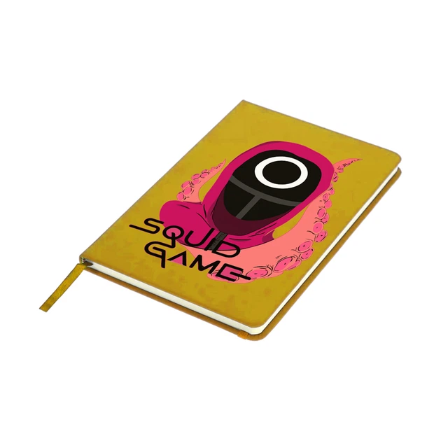 Блокнот А5 Коло Робочий солдат Гра в кальмара (Squid Game) Жовтий (92288-3475-SY) - Фото 5 Блокнот А5 Коло Робочий солдат Гра в кальмара (Squid Game) Жовтий (92288-3475-SY) - зображення 5