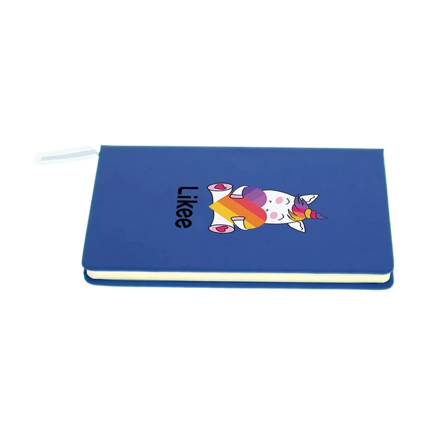 Блокнот А5 Лайк Единорог (Likee Unicorn) Светло-голубой (92288-1037-SK) - изображение 4