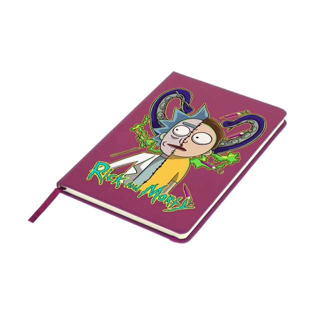 Блокнот А5 Рік Санчез Рік та Морти (Rick Sanchez Rick and Morty) Малиновий (92288-2935-FU) - Фото 5 Блокнот А5 Рік Санчез Рік та Морти (Rick Sanchez Rick and Morty) Малиновий (92288-2935-FU) - зображення 5