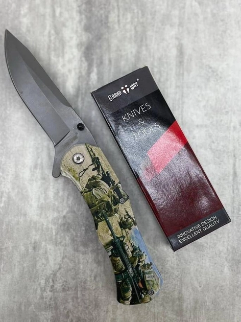 Нож складной militari 12-3 - изображение 1
