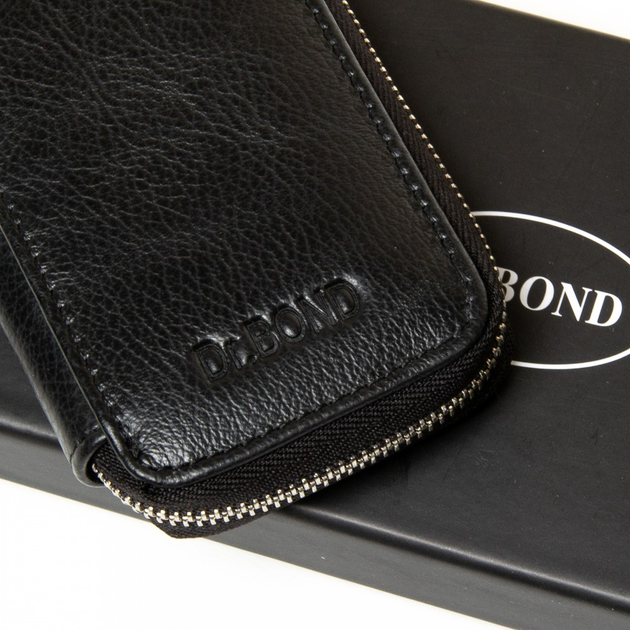 Кожаная мужская ключница Classic DR. BOND M3047 black от продавца: T-K ...