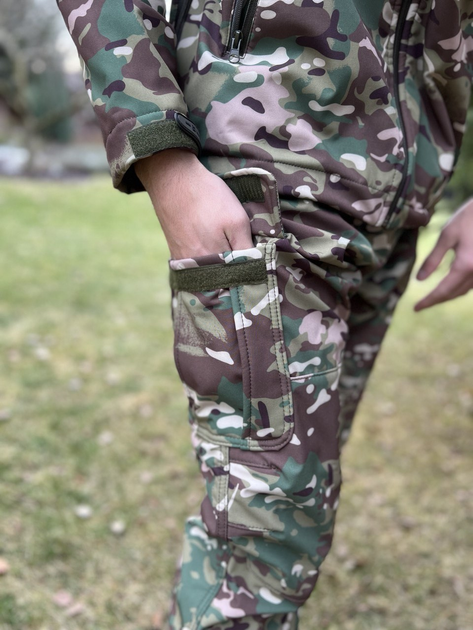 Демисезонная форма SPECIAL TACTICAL SOFT SHELL MULTICAM - XL - изображение 2