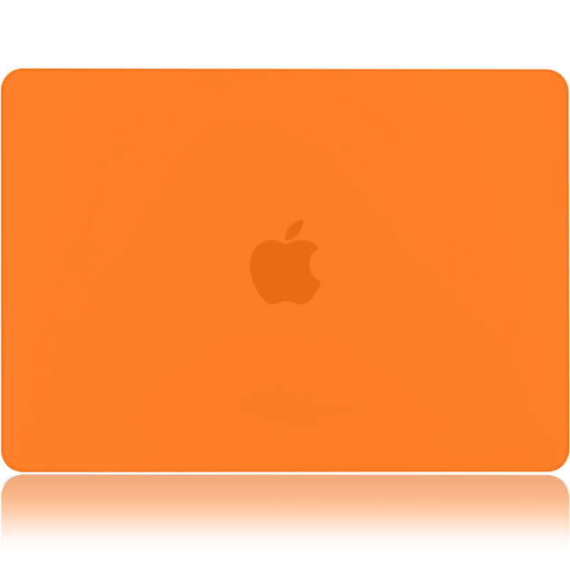 Чехол-накладка Fruct AirM2/M3 для MacBook Air 13.6 M2 2022 / M3 2024 / M4 2025 Матовый Orange - изображение 2