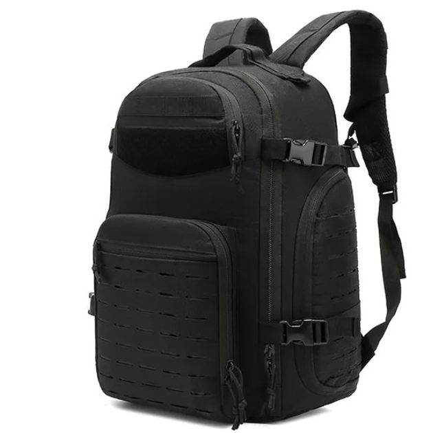 Рюкзак тактический ZE099 25 л, черный - изображение 1
