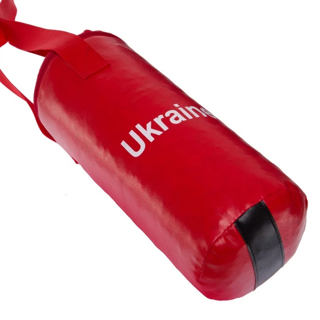 Дитячий набір груша + рукавички LEV UKRAINE червоний LV-9940 - Фото 2 Дитячий набір груша + рукавички LEV UKRAINE червоний LV-9940 - зображення 2