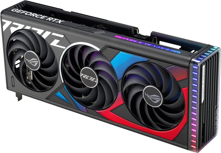 Karta graficzna ASUS PCI-Ex GeForce RTX 4070 SUPER ROG Strix 12GB GDDR6X (192bit) (2670/21000) (2 x HDMI, 3 x DisplayPort) (ROG-STRIX-RTX4070S-12G-GAMING) - Zdjęcie 4 Karta graficzna ASUS PCI-Ex GeForce RTX 4070 SUPER ROG Strix 12GB GDDR6X (192bit) (2670/21000) (2 x HDMI, 3 x DisplayPort) (ROG-STRIX-RTX4070S-12G-GAMING) - obraz 4