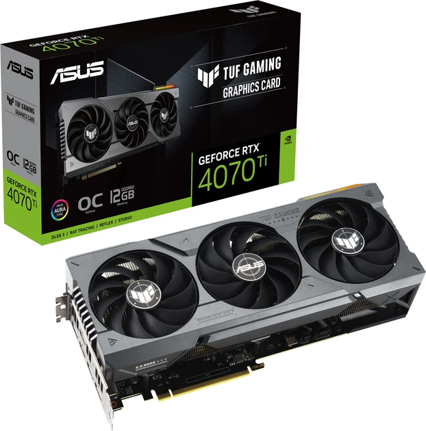 Видеокарта ASUS PCI-Ex GeForce RTX 4070 Ti TUF Gaming OC Edition
