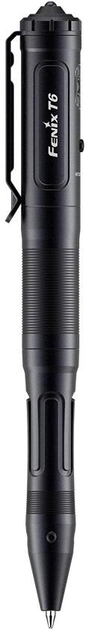 Тактична ручка з ліхтарем Fenix ​​T6 Чорна (T6-Black) - зображення 1
