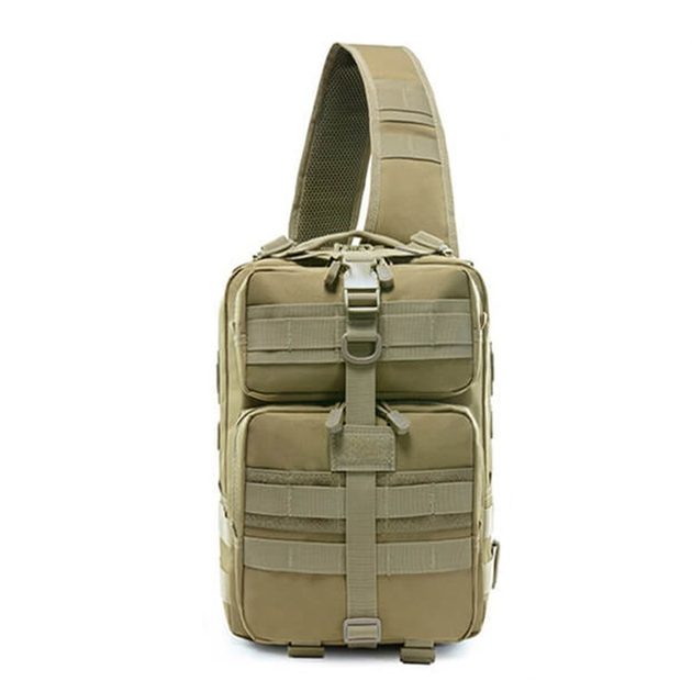 Сумка тактическая через плечо Smartex 3P Tactical 15 ST-089 khaki - изображение 1