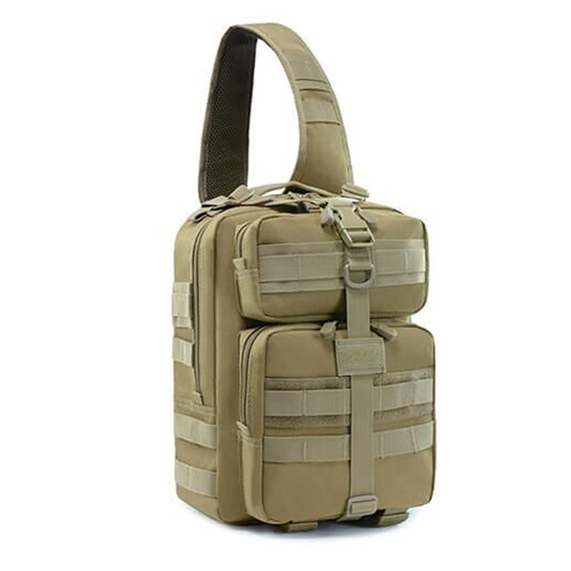 Сумка тактическая через плечо Smartex 3P Tactical 15 ST-089 khaki - изображение 2